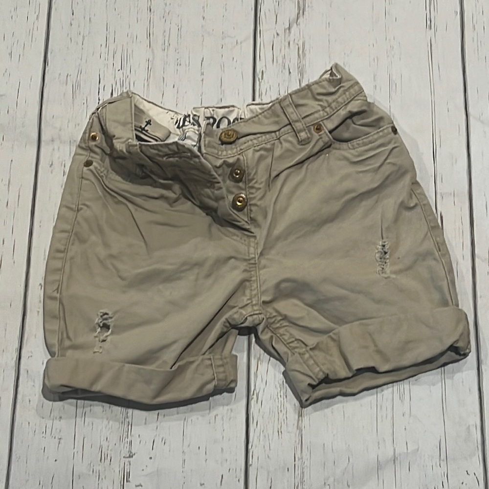 Scotch r belle girls tan shorts